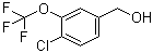 structure of CAS# 886500-89-6, 4-Chloro-3-(trifluoromethoxy)benzenemethanol