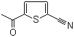 structure of CAS# 88653-55-8, 2-Acetyl-5-cyanothiophene