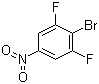 structure of CAS# 886762-62-5, 3,5-Difluoro-4-bromonitrobenzene
