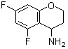 structure of CAS# 886762-87-4, 5,7-Difluorochroman-4-amine