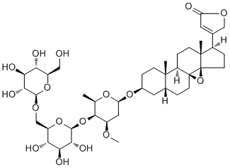 CAS 登录号：88721-09-9, Adynerigenin beta-neritrioside