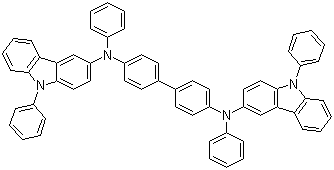 4,4'-Bis[N-phenyl-N-(9-phenylcarbazol-3-yl)amino]-1,1'-biphenyl molecular structure (CAS 887402-92-8)