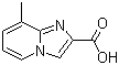 8-甲基咪唑并[1,2-a]吡啶-2-羧酸分子结构 (CAS 88751-05-7)