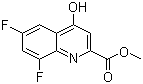 structure of CAS# 887589-28-8, Methyl 6,8-difluoro-4-hydroxyquinoline-2-carboxylate