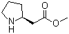 (S)-Methyl 2-(pyrrolidin-2-yl)acetate molecular structure (CAS 88790-37-8)