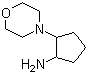 1-(Morpholin-4-yl)-2-aminocyclopentane molecular structure (CAS 88807-08-3)