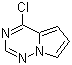 structure of CAS# 888720-29-4, 4-Chloropyrrolo[2,1-f][1,2,4]triazine