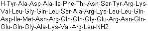 CAS # 88894-91-1, Bovine growth hormone-releasing factor 1-44 amide, Bovine hypothalamic growth hormone-releasing factor(1-44)-NH2, Somatoliberin (goat hypothalamus), Somatoliberin (ox hypothalamus)