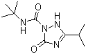 N-叔丁基-3-异丙基-5-氧代-2,5-二氢-1H-1,2,4-三氮唑-1-甲酰胺分子结构 (CAS 889062-05-9)