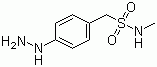structure of CAS# 88933-16-8, N-Methyl-4-diazanylsulfabenzamide