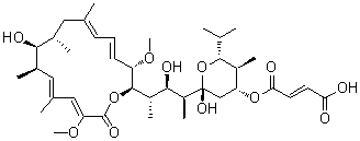 巴伐洛霉素 C1分子结构 (CAS 88979-61-7)