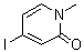 structure of CAS# 889865-47-8, 4-Iodo-1-methyl-1,2-dihydropyridin-2-one
