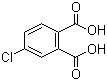 4-氯邻苯二酸分子结构 (CAS 89-20-3)