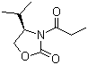 (R)-(-)-4-Isopropyl-3-propionyl-2-oxazolidinone molecular structure (CAS 89028-40-0)