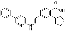 structure of CAS# 890842-28-1, GSK 650394