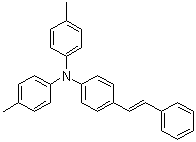 N,N-Bis(4-methylphenyl)-4-(2-phenylethenyl)benzenamine molecular structure (CAS 89114-75-0)