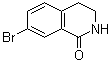 structure of CAS# 891782-60-8, 7-溴-3,4-二氢-2H-异喹啉-1-酮