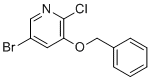 structure of CAS# 891785-18-5, 3-(苄氧基)-5-溴-2-氯吡啶