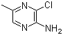 3-Chloro-5-methylpyrazin-2-amine molecular structure (CAS 89182-14-9)