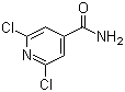 structure of CAS# 89281-13-0, 2,6-Dichloroisonicotinamide