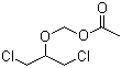 1,3-二氯-2-(乙酰氧基甲氧基)丙烷分子结构 (CAS 89281-73-2)