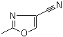 2-甲基恶唑-4-甲腈分子结构 (CAS 89282-09-7)