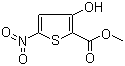 structure of CAS# 89380-77-8, Methyl 3-hydroxy-5-nitro-2-thiophenecarboxylate