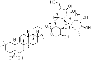 竹节香附素 A分子结构 (CAS 89412-79-3)