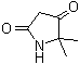 5,5-Dimethylpyrrolidine-2,4-dione molecular structure (CAS 89464-41-5)