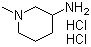 3-氨基-N-甲基哌啶二盐酸盐分子结构 (CAS 894808-73-2)