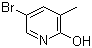 2-羟基-3-甲基-5-溴吡啶分子结构 (CAS 89488-30-2)