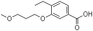 CAS # 895240-77-4, 4-Ethyl-3-(3-methoxypropoxyl)benzoic acid