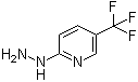 2-Hydrazino-5-(trifluoromethyl)pyridine molecular structure (CAS 89570-85-4)