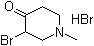 CAS # 89580-42-7, 3-Bromo-1-methyl-4-piperidone hydrobromide