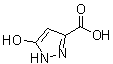 structure of CAS# 89603-60-1, 5-Hydroxy-1H-pyrazole-3-carboxylic acid
