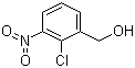 structure of CAS# 89639-98-5, 2-Chloro-3-nitrobenzyl alcohol