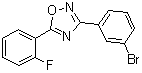 CAS 登录号：896658-52-9, 3-(3-溴苯基)-5-(2-氟苯基)-1,2,4-恶二唑