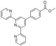 structure of CAS# 897037-23-9, Methyl 4-([2,2':6',2''-terpyridin]-4'-yl)benzoate