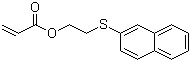 CAS # 897049-32-0, 2-Naphthalenylthioethyl acrylate, NTEA, 2-Propenoic acid 2-(2-naphthalenylthio)ethyl ester