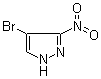 4-Bromo-3-nitro-1H-pyrazole molecular structure (CAS 89717-64-6)
