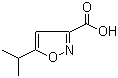 5-Isopropylisoxazole-3-carboxylic acid molecular structure (CAS 89776-74-9)