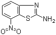 2-Amino-7-nitrobenzothiazole molecular structure (CAS 89793-81-7)