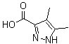 4,5-Dimethylpyrazole-3-carboxylic acid molecular structure (CAS 89831-40-3)