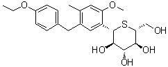 CAS 登录号：898537-18-3, 鲁格列净