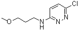 6-Chloro-N-(3-methoxypropyl)-3-pyridazinamine molecular structure (CAS 898656-60-5)