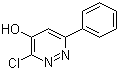 structure of CAS# 89868-13-3, 3-氯-6-苯基哒嗪-4-醇