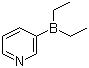 structure of CAS# 89878-14-8, 二乙基(3-吡啶基)硼烷