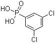 (3,5-Dichlorophenyl)phosphonic acid molecular structure (CAS 89891-38-3)