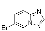 structure of CAS# 899429-04-0, 6-溴-8-甲基-[1,2,4]三唑并[1,5-a]吡啶