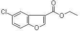 5-Chloro-3-benzofurancarboxylic acid ethyl ester molecular structure (CAS 899795-65-4)